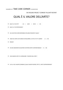 questionario per PULSART